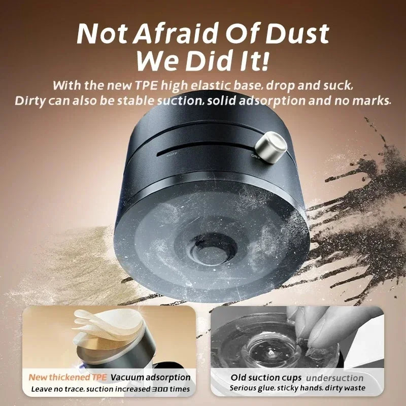 Magnetic Vacuum Holder Foldable Universal Phone Stand